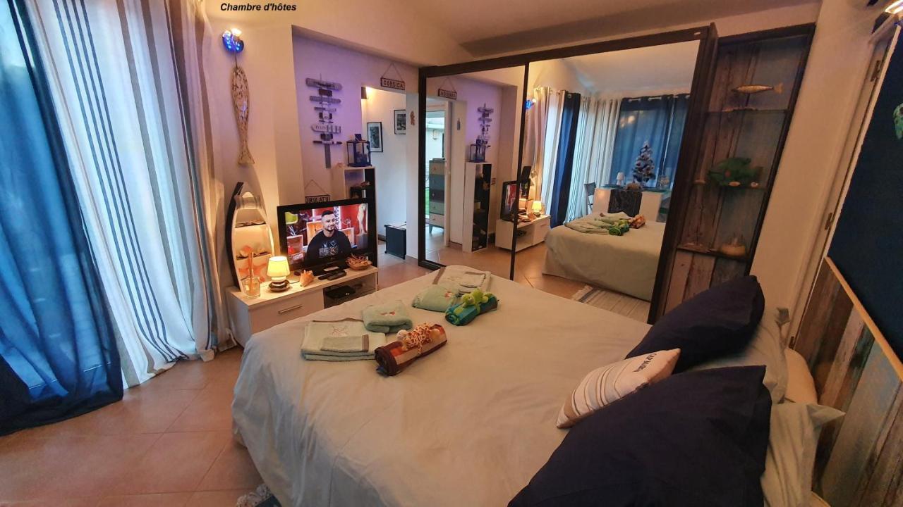 Bed and Breakfast Dans Un Jardin Bb Et Jacuzzi Мандельє-ла-Напуль Екстер'єр фото